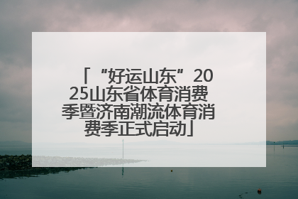 “好运山东”2025山东省体育消费季暨济南潮流体育消费季正式启动