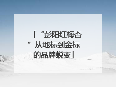 “彭阳红梅杏”从地标到金标的品牌蜕变