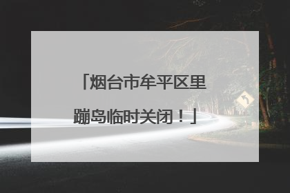 烟台市牟平区里蹦岛临时关闭！