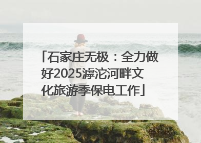 石家庄无极：全力做好2025滹沱河畔文化旅游季保电工作