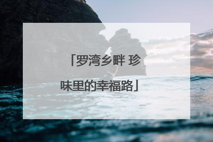 罗湾乡畔 珍味里的幸福路