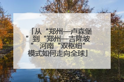 从“郑州—卢森堡”到“郑州—吉隆坡” 河南“双枢纽”模式如何走向全球