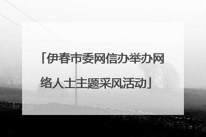 伊春市委网信办举办网络人士主题采风活动