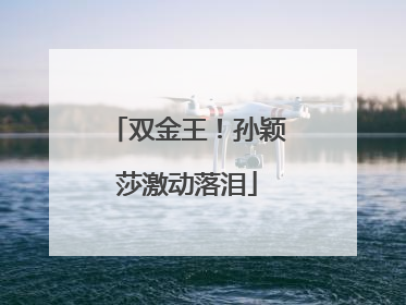 双金王！孙颖莎激动落泪