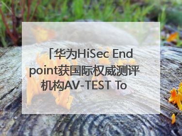 华为HiSec Endpoint获国际权威测评机构AV-TEST Top Product认证