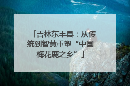 吉林东丰县：从传统到智慧重塑“中国梅花鹿之乡”