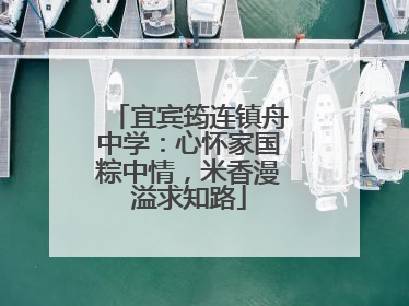 宜宾筠连镇舟中学：心怀家国粽中情，米香漫溢求知路