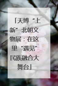 天博“上新”北朝文物展：在这里“遇见”民族融合大舞台