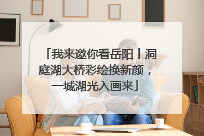 我来邀你看岳阳丨洞庭湖大桥彩绘换新颜，一城湖光入画来