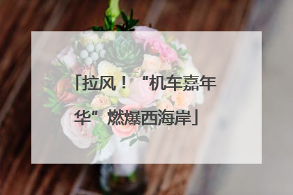 拉风！“机车嘉年华”燃爆西海岸