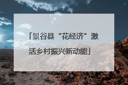 景谷县“花经济”激活乡村振兴新动能