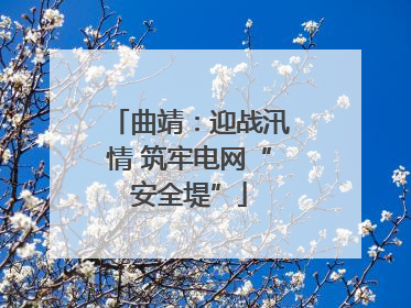曲靖：迎战汛情 筑牢电网“安全堤”