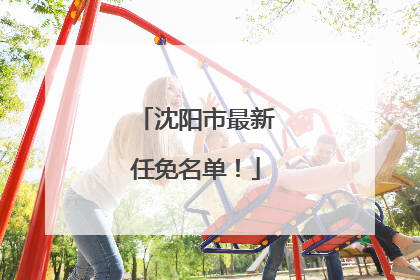 沈阳市最新任免名单！