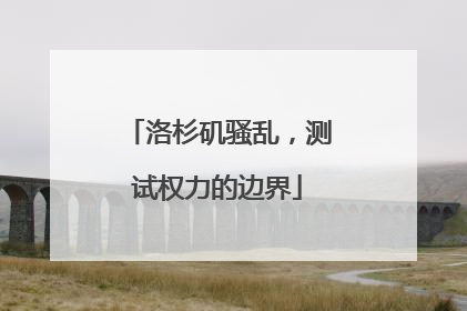 洛杉矶骚乱，测试权力的边界