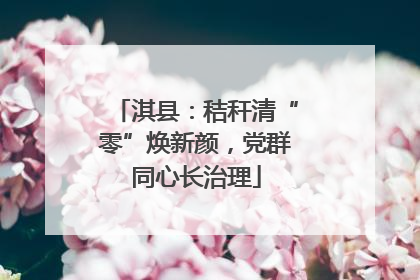 淇县：秸秆清“零”焕新颜，党群同心长治理