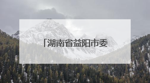 湖南省益阳市委书记陈竞督导检查全市防汛工作