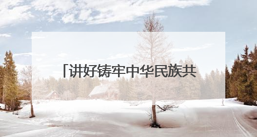 讲好铸牢中华民族共同体意识青海故事