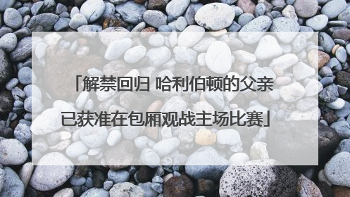 解禁回归 哈利伯顿的父亲已获准在包厢观战主场比赛