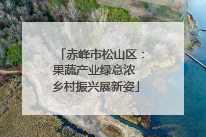 赤峰市松山区：果蔬产业绿意浓 乡村振兴展新姿