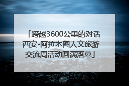 跨越3600公里的对话 西安-阿拉木图人文旅游交流周活动圆满落幕