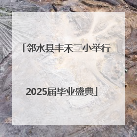 邻水县丰禾二小举行2025届毕业盛典