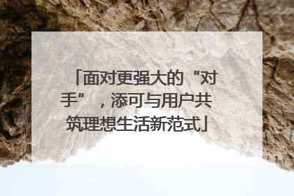 面对更强大的“对手”，添可与用户共筑理想生活新范式