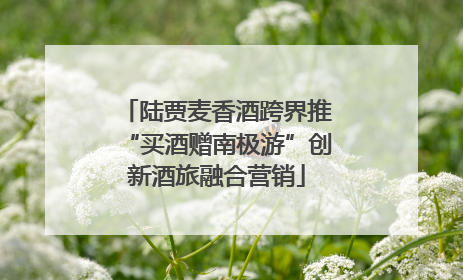 陆贾麦香酒跨界推“买酒赠南极游”创新酒旅融合营销