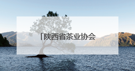 陕西省茶业协会第五届会员代表（换届）大会举行