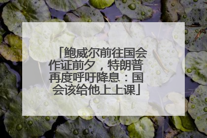 鲍威尔前往国会作证前夕，特朗普再度呼吁降息：国会该给他上上课