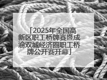 2025年全国高新区职工桥牌赛暨成渝双城经济圈职工桥牌公开赛开幕